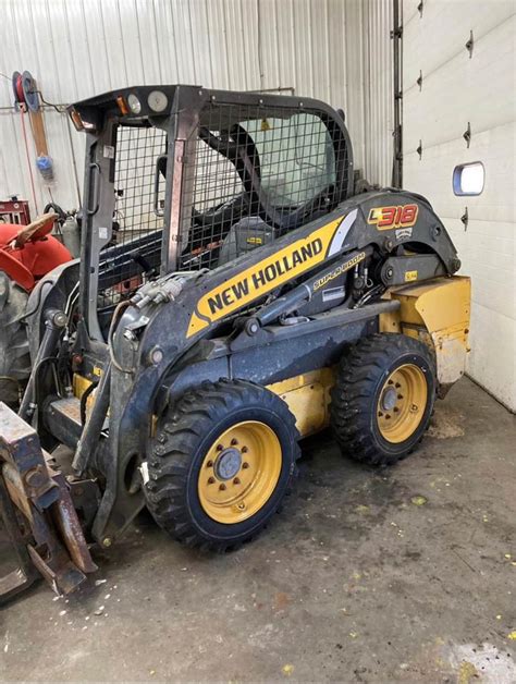 new holland 318 skid steer specs|new holland l318 for sale.